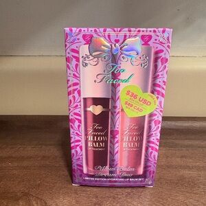 Too Faced Pillow Balm Dream Duo - Pink and Purple